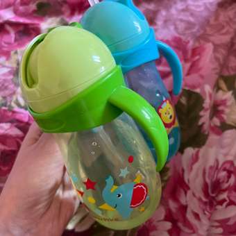 Поильник BabyGo Fisher Price 270мл Green СС-С1-1051: отзыв пользователя ДетМир