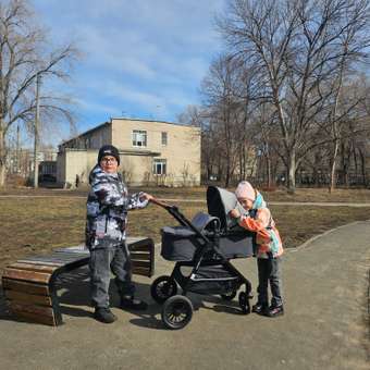 Коляска 2в1 Babyton Sandy Grey: отзыв пользователя ДетМир
