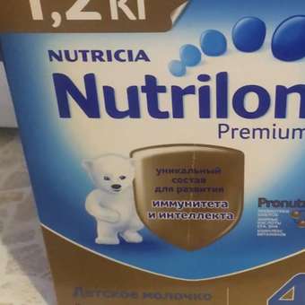 Молочко детское Nutrilon Premium 4 1200г с 18месяцев: отзыв пользователя Детский Мир