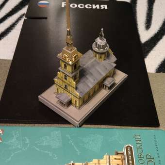 Сборная модель Умная бумага Города в миниатюре Петропавловский собор 481: отзыв пользователя Детский Мир