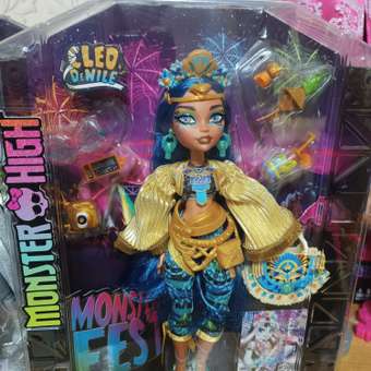 Кукла Monster High Монстр Фест Клео HXH81: отзыв пользователя Детский Мир