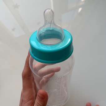 Бутылочка для кормления KUNDER 320 мл для новорожденных с силиконовой соской диаметр 5 см размер соски М (1м+): отзыв пользователя Детский Мир
