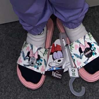 Шлёпанцы Minnie Mouse: отзыв пользователя Детский Мир