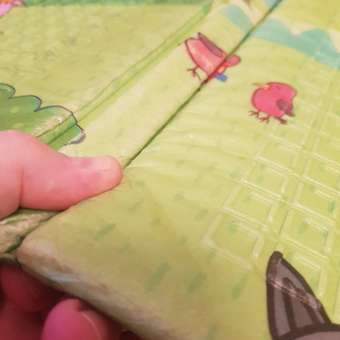 Детский коврик PARKLON Три кота На пикник: отзыв пользователя Детский Мир
