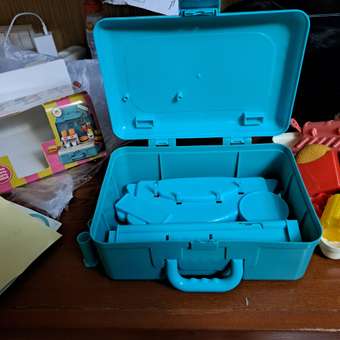 Игровой набор Altacto Бургерная 53х13х37 см в чемодане голуб: отзыв пользователя Детский Мир
