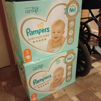 Подгузники Pampers Premium Care 3 (6-10 кг) 148 шт.: отзыв пользователя Детский Мир