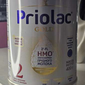 Смесь молочная сухая адаптированная Priolac Gold 2 400г с 6месяцев: отзыв пользователя Детский Мир