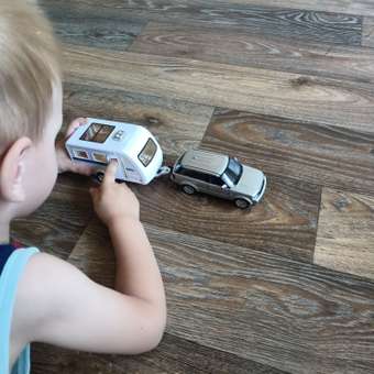 Автомобиль Mobicaro Land Rover Caravan с домом 1:32: отзыв пользователя ДетМир