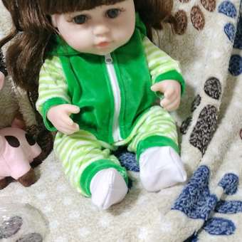 Кукла Реборн QA BABY девочка Марьяна интерактивная силиконовая Пупс Reborn 38 см: отзыв пользователя Детский Мир