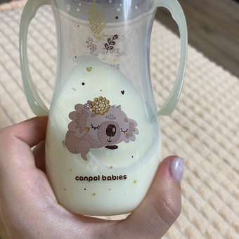 Бутылочка Canpol babies Sleepy Koala 300мл Розовая: отзыв пользователя Детский Мир