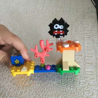 Конструктор LEGO Super Mario Лохматик и гриб-платформа 30389: отзыв пользователя ДетМир