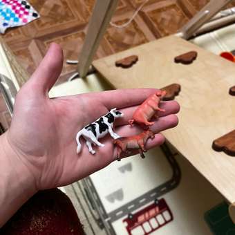 Набор игровой 1Toy В мире животных Ферма 12предметов Т50552: отзыв пользователя ДетМир