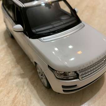 Машинка Rastar Range Rover 1:24 белая: отзыв пользователя Детский Мир