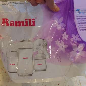 Пакеты для стерилизации в СВЧ-печи Ramili для бутылочек молокоотсосов и аксессуаров RSB105: отзыв пользователя Детский Мир