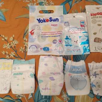 Подгузники Huggies Elite Soft для новорожденных 1 (3-5 кг) 50 шт.: отзыв пользователя Детский Мир