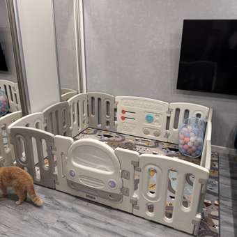 Манеж Babyton Car Fence Mini LZ-CF002: отзыв пользователя Детский Мир