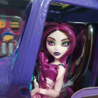 Игровой набор Monster High Fangtastic Food Truck с куклой HXH83: отзыв пользователя Детский Мир