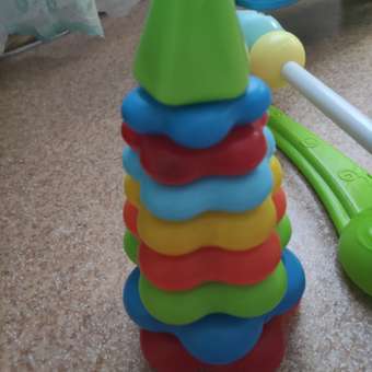 Пирамидка Karolina toys 26 см пластмассовая: отзыв пользователя Детский Мир
