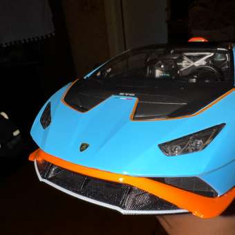 Машина Rastar 1:18 Lamborghini Huracan STO Голубая 63800 Rastar: отзыв пользователя ДетМир