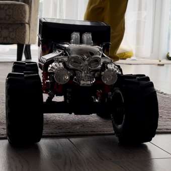Машина Hot Wheels РУ 1:10 Monster Truck Bone Shaker Черный 61050: отзыв пользователя ДетМир