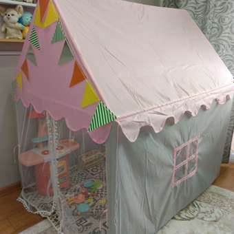 Детская игровая палатка ТОТОША домик для детей и игрушек: отзыв пользователя Детский Мир