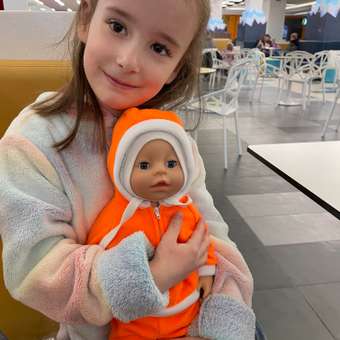 Комплект одежды Модница для пупса 43-48 см 6103 оранжевый: отзыв пользователя Детский Мир