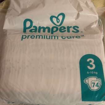 Подгузники Pampers Premium Care 3 (6-10 кг) 148 шт.: отзыв пользователя ДетМир