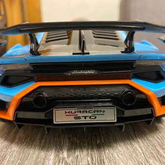 Машина Rastar 1:18 Lamborghini Huracan STO Голубая 63800 Rastar: отзыв пользователя ДетМир