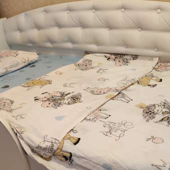 Комплект постельного белья Стрекоза Принцесса в кроватку 80х160 см 3 предмета: отзыв пользователя Детский Мир