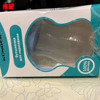 Бутылочка для кормления KUNDER 260 мл антиколиковая с силиконовой соской диаметр 5.5 см размер соски М (3м+ ): отзыв пользователя Детский Мир