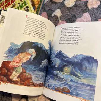Книга Сказки Пушкина иллюстрации Власовой Анны: отзыв пользователя Детский Мир