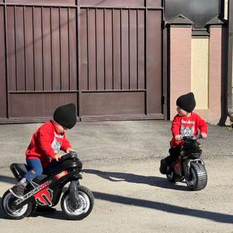 Каталка Полесье Мотоцикл Чёрный 80615: отзыв пользователя Детский Мир