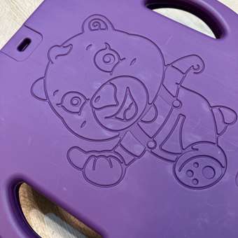 Четырёхколёсный скейтборд Solmax для детей и взрослых фиолетовый SM06963: отзыв пользователя Детский Мир