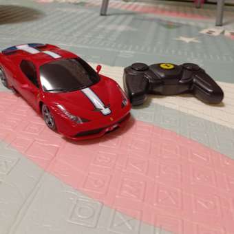 Машина Rastar РУ 1:24 Ferrari 458 Красная 71900: отзыв пользователя Детский Мир