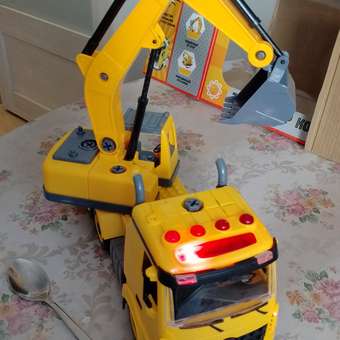 Конструктор Funky Toys Экскаватор FT61111: отзыв пользователя Детский Мир
