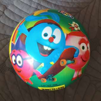 Мяч KiddiePlay Смешарики 13см 3201: отзыв пользователя Детский Мир