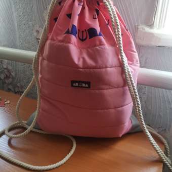 Рюкзак-мешок Aruna Розовый: отзыв пользователя Детский Мир