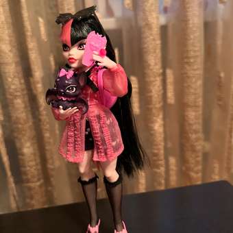 Кукла Monster High Draculaura HHK51: отзыв пользователя ДетМир
