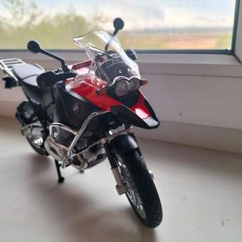 Мотоцикл Rastar 1:9 BMW Красный 42000: отзыв пользователя Детский Мир