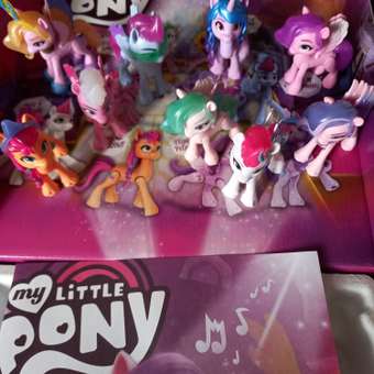 Набор игровой My Little Pony Сияющие сцены 9 пони F2031FF1: отзыв пользователя Детский Мир