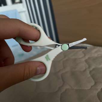 Маникюрные ножницы ROXY-KIDS для новорожденных и малышей цвет мятный: отзыв пользователя Детский Мир