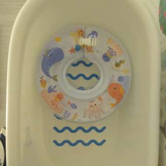 Круг для купания Крошка Я детский на шею «Морские животные» с погремушками: отзыв пользователя Детский Мир