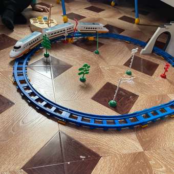 Железная дорога Играем Вместе 200 см 306283: отзыв пользователя Детский Мир