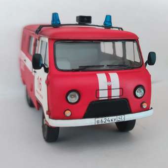 Модель сборная Звезда Машина УАЗ Пожарная служба 43001: отзыв пользователя Детский Мир