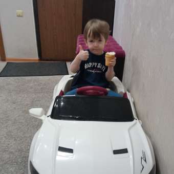 Электромобиль TOMMY Mustang GT F-1 белый: отзыв пользователя Детский Мир