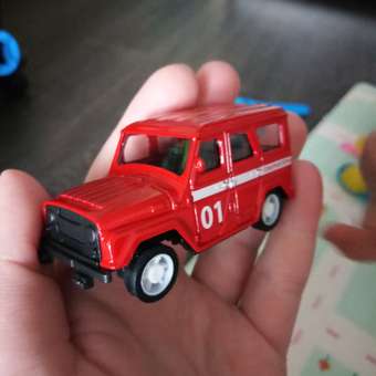 Машинка металлическая HOFFMANN 1:64 внедорожник пожарная служба: отзыв пользователя Детский Мир