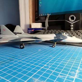 Модель для сборки Звезда Самолет Су-50: отзыв пользователя ДетМир