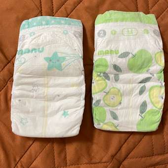 Подгузники MANU Comfort M (6-11 кг) 62 шт.: отзыв пользователя Детский Мир