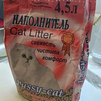 Наполнитель для кошек Pussy Cat древесный 4.5 л: отзыв пользователя. Зоомагазин Зоозавр