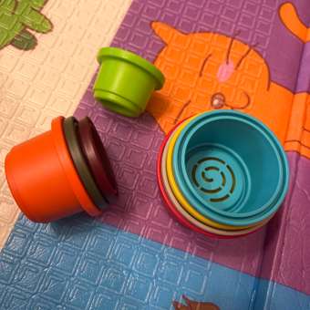 Игровой набор Let s Be Child Стаканчики пластмассовые: отзыв пользователя Детский Мир
